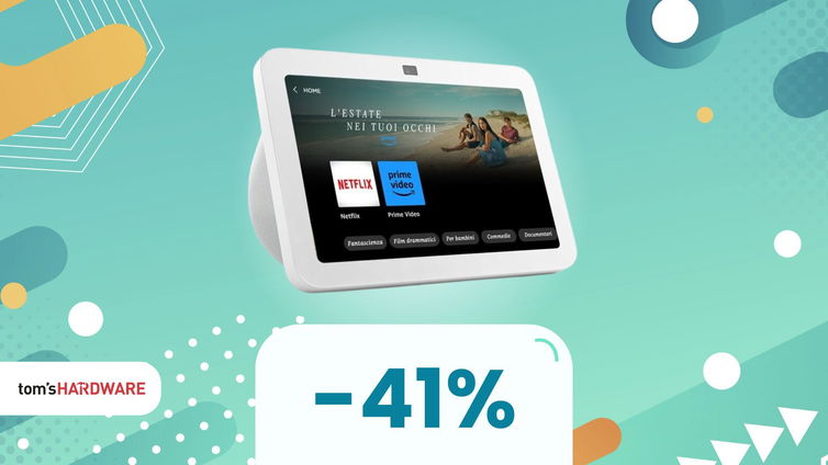 Immagine di Echo Show 8 ancora a 99€ ma oggi è l'ultimo giorno, affrettati!