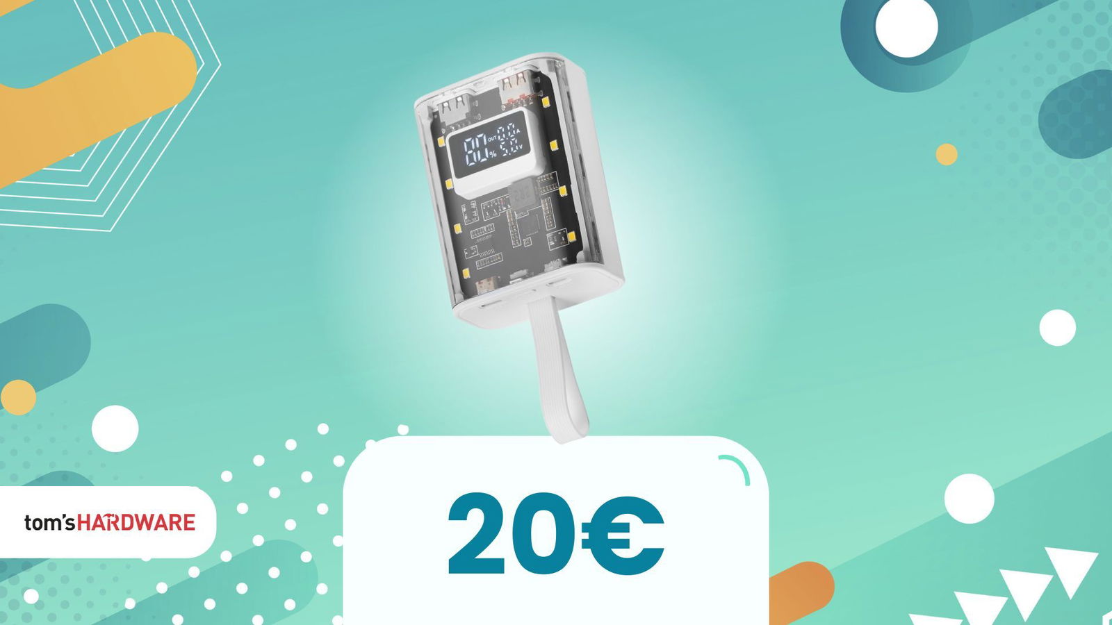 La powerbank che reinventa il design: ispirata alla filosofia Nothing