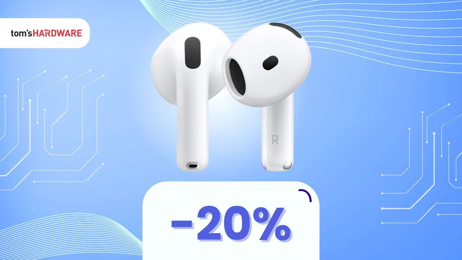 Apple AirPods 4 a meno di 160€: perfetti per ore di utilizzo