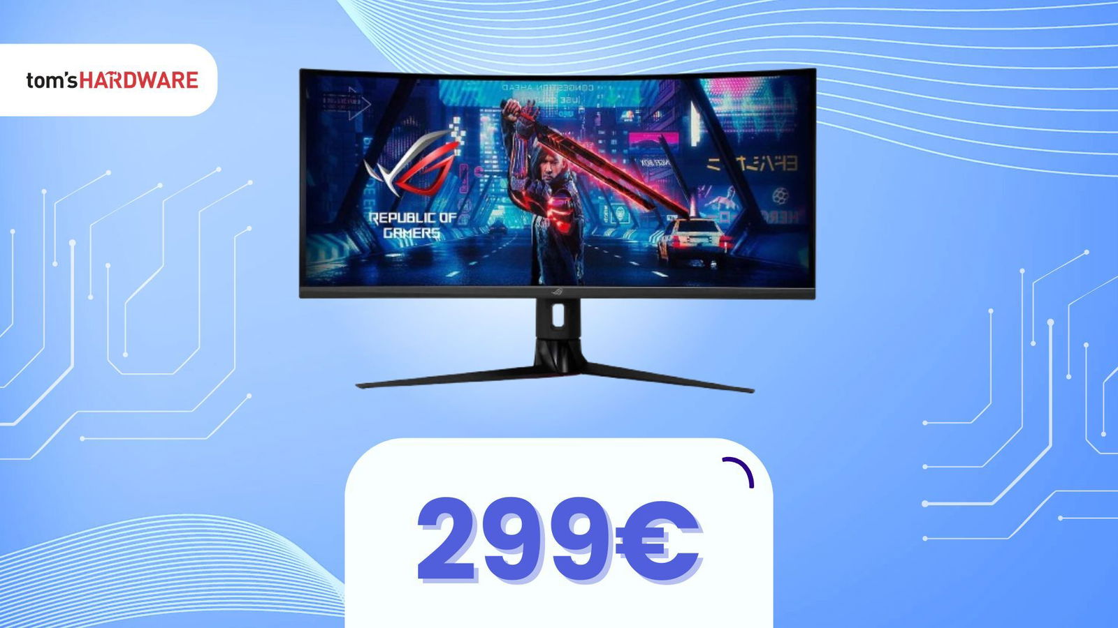 Afferralo prima che sparisca: monitor Asus ROG in offerta sotto i 300€