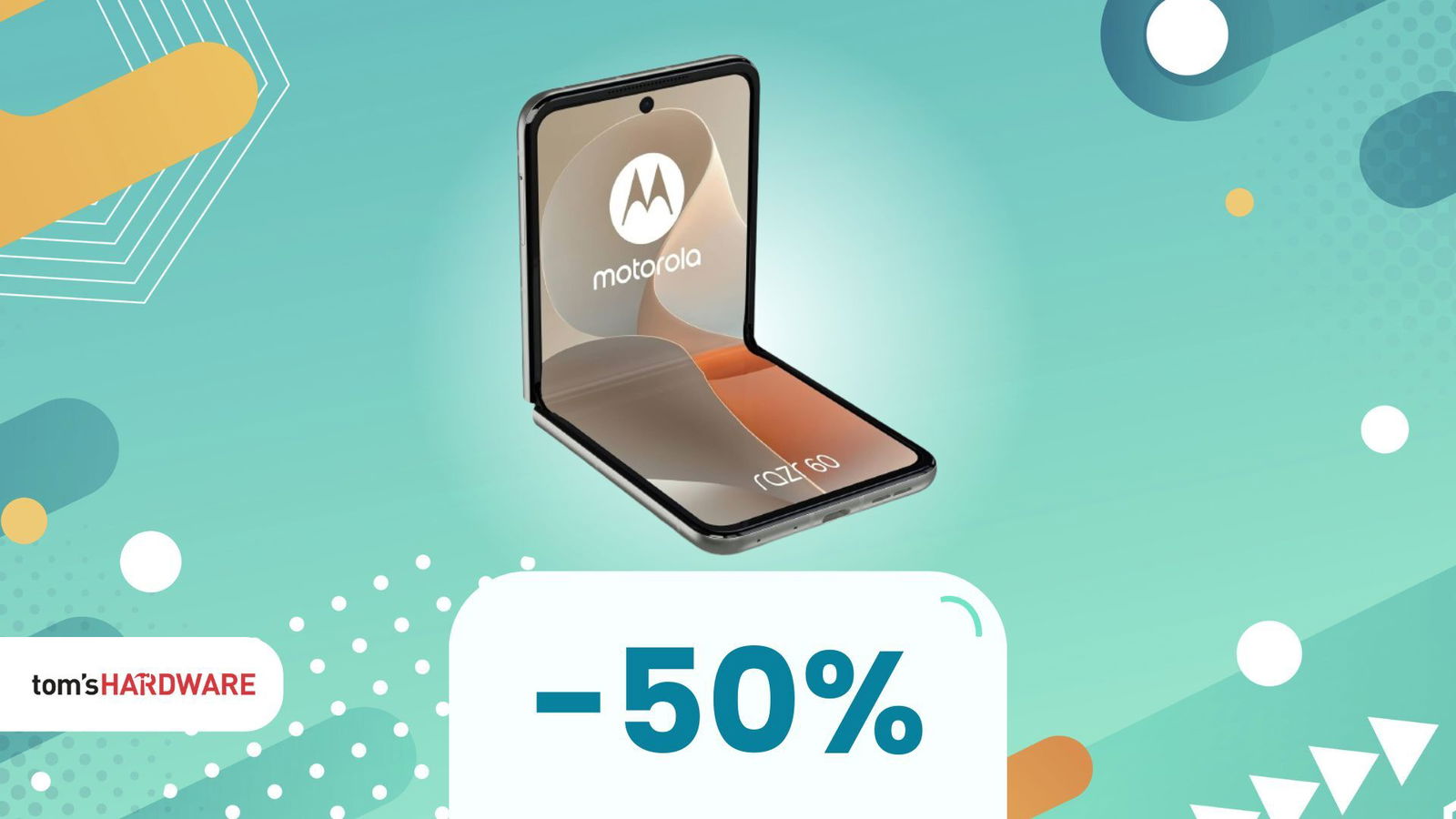 Sogni un pieghevole? Parti dal Motorola Razr 60, oggi a metà prezzo