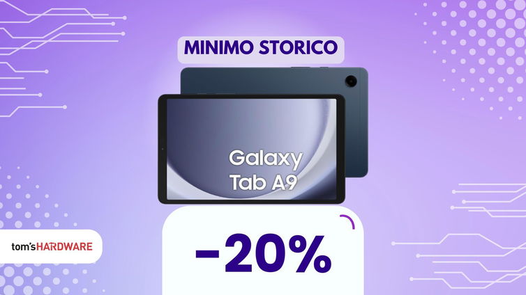 Immagine di Galaxy Tab A9: ora costa ancora meno del solito, sotto i 100€!