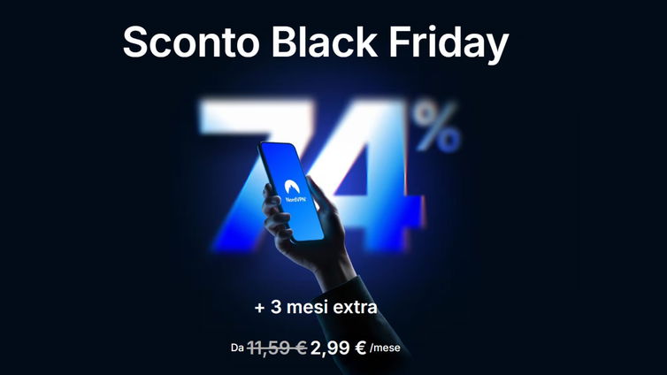 Immagine di NordVPN al 74% di sconto: un’occasione che capita solo poche volte all’anno