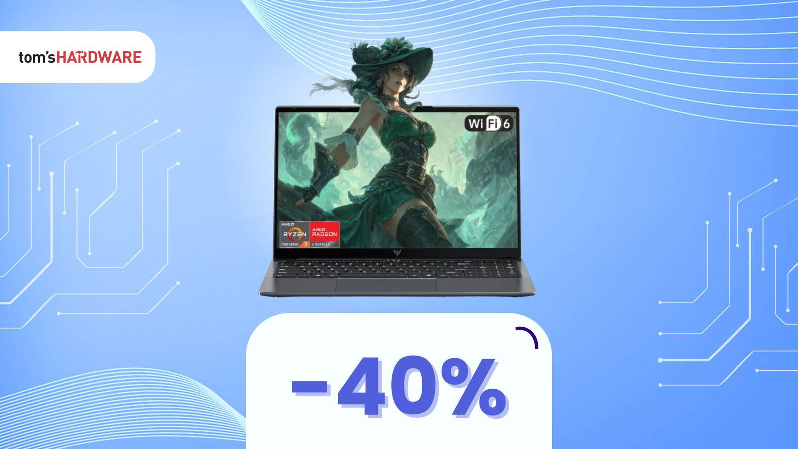 Aggiornato al 2025 e al 40% di sconto: il notebook ideale per chi vuole spendere poco