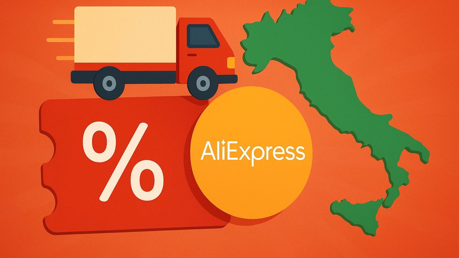 Nuovo coupon AliExpress per articoli con consegna rapida dall’Italia