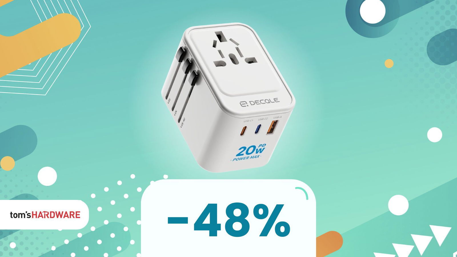 Chi ha bisogno del top quando un adattatore da 20W è scontato così?