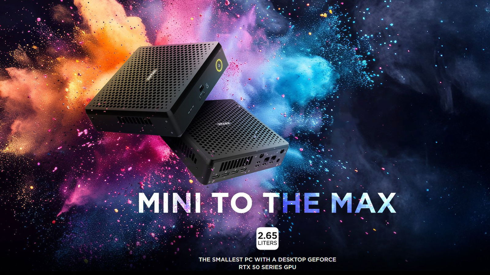 Zotac lancia il mini PC ZBOX MAGNUS con RTX 5060 Ti