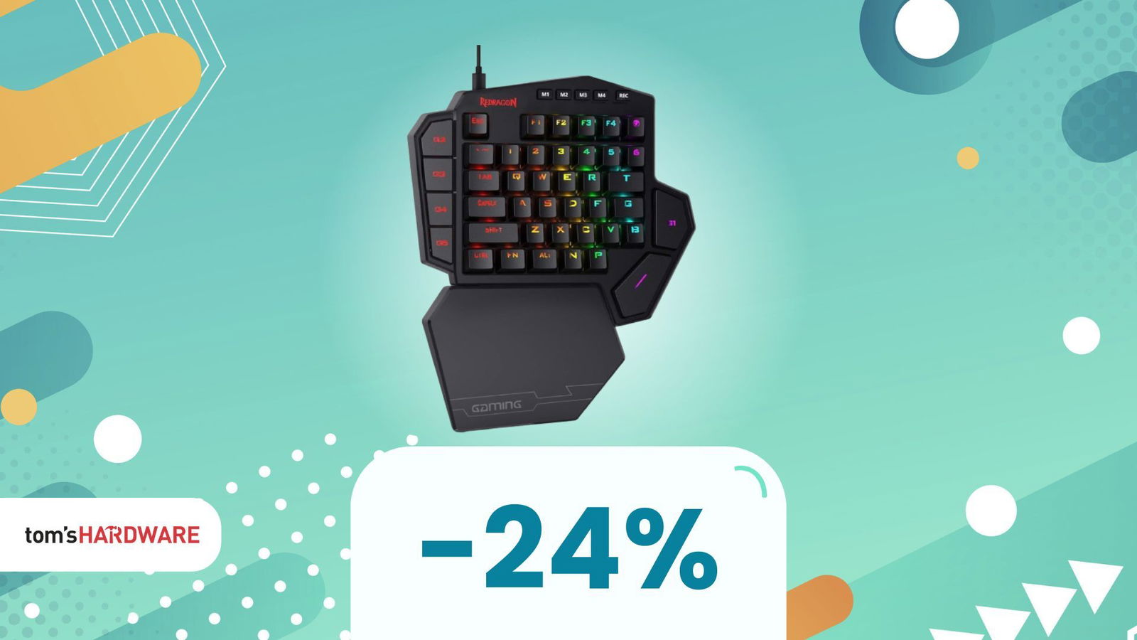 -24% sulla tastiera che capisce il tuo gioco. Meno tasti, più controllo