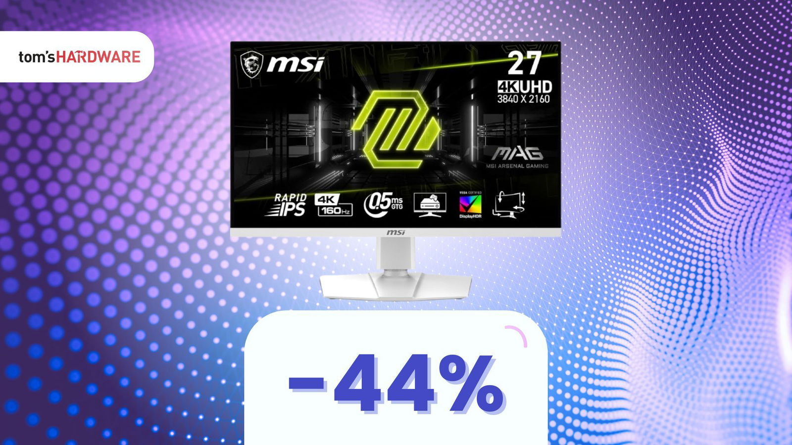 Quasi metà prezzo oggi: il monitor 4K che ha tutto sotto i 300€