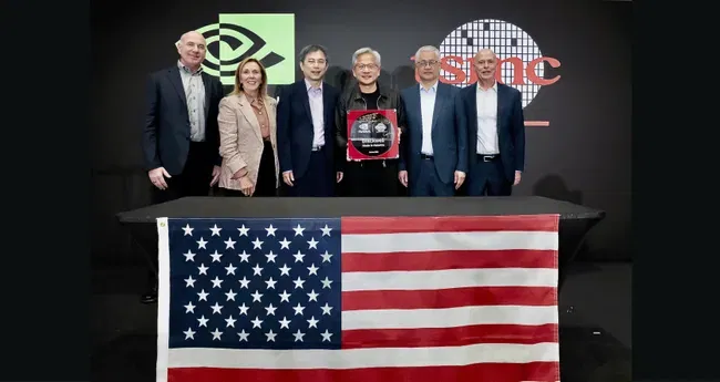 Il primo chip NVIDIA Blackwell “made in USA” è realtà