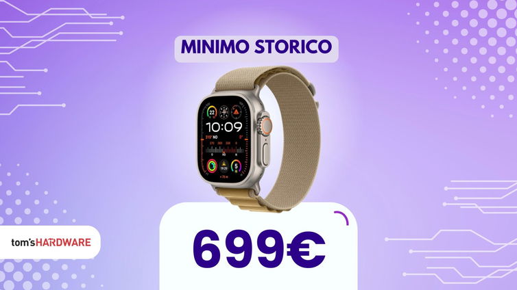 Immagine di Apple Watch Ultra 2: crolla il prezzo su Amazon, -100€ in un colpo solo