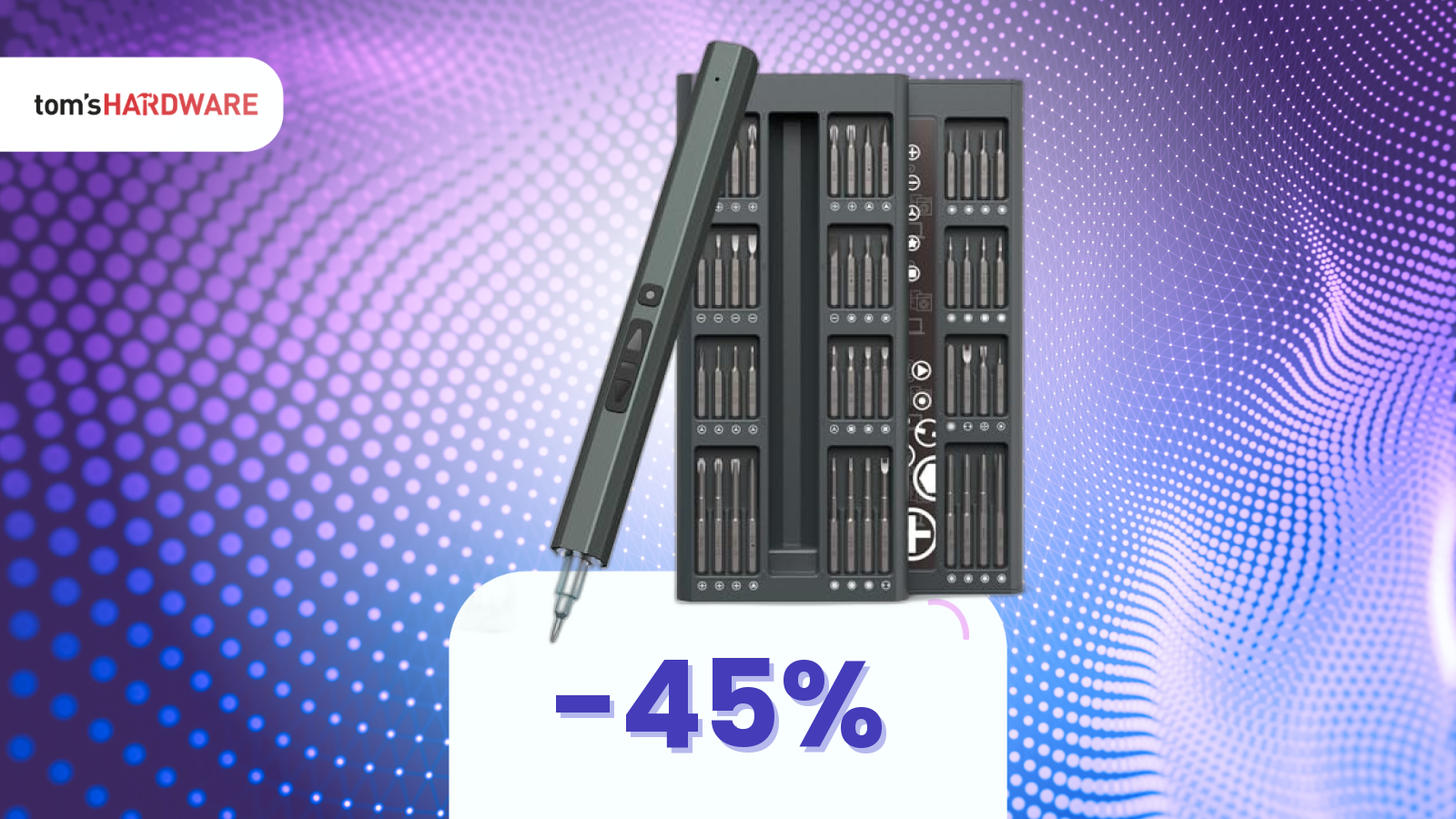 Set Cacciavite Elettrico 82 in 1, CHE PREZZO! Su Amazon risparmi il 45%