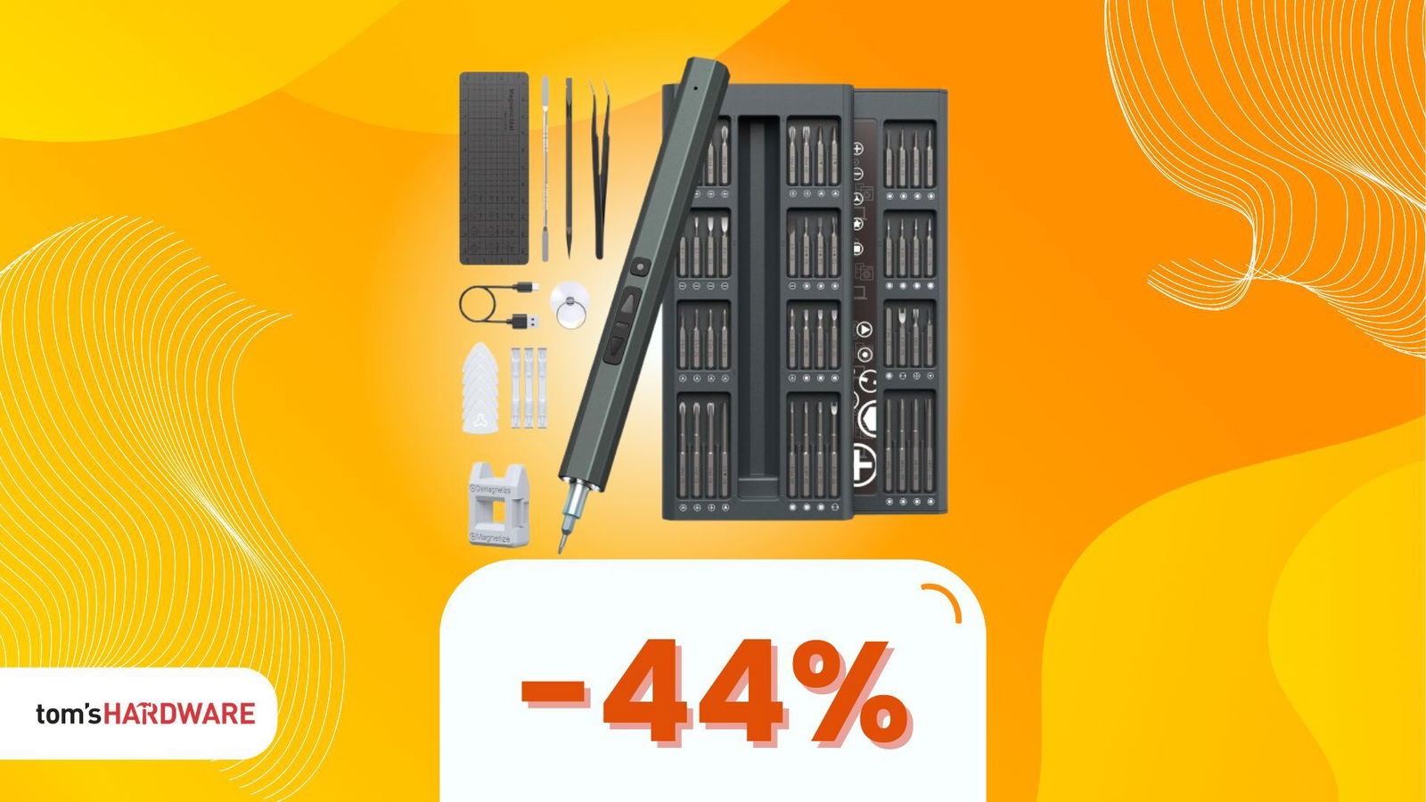 Il bestseller tra i cacciaviti elettrici ora a prezzo pazzesco: -44%