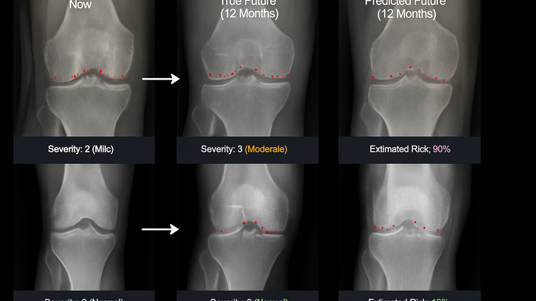 Immagine di Il futuro del tuo ginocchio? Ora lo puoi vedere con l'IA