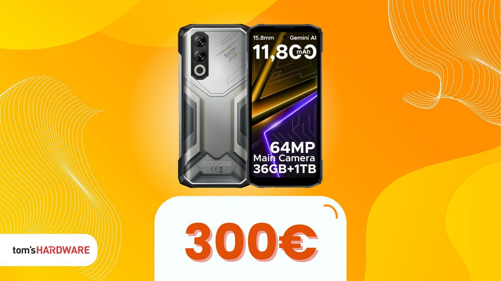 Un carro armato travestito da smartphone con due sconti da paura