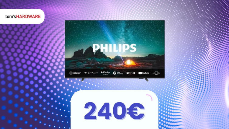 Immagine di Le condizioni sono semplici per avere questa TV Philips a soli 240€