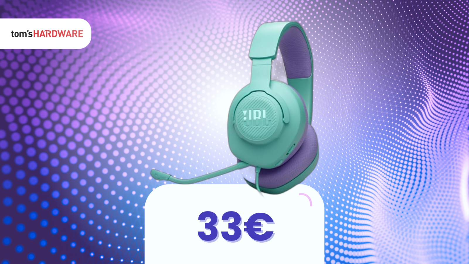 A 33€ ti porti a casa cuffie JBL da gaming coloratissime e potenti