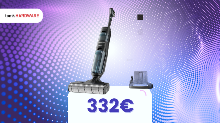 Immagine di Anche Rowenta ha il suo lavapavimenti e Amazon lo mette in super offerta