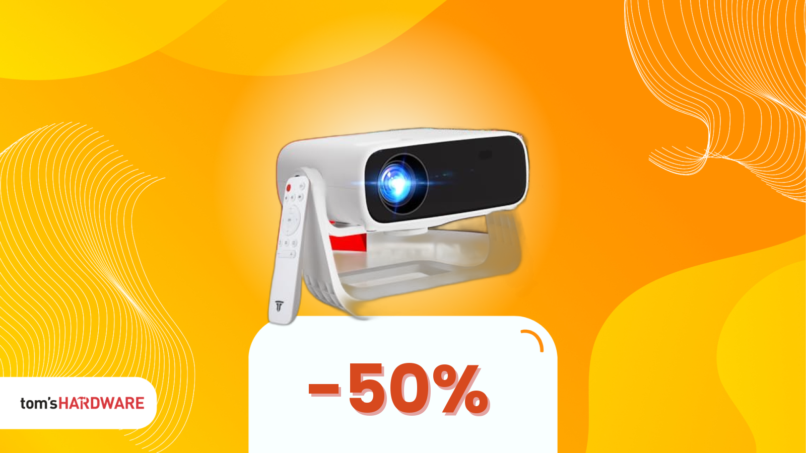 Cinema a casa con lo smartphone? Ora puoi, e il proiettore costa meno di 100€