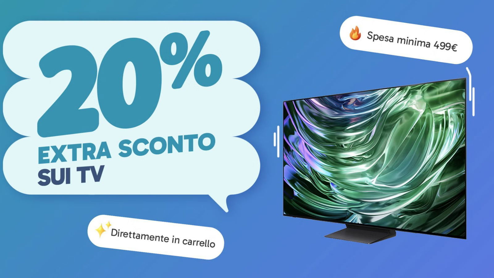 Non importa quale scegli: da Unieuro il prezzo di queste TV è da film