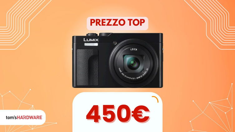 Immagine di Altro che zoom IA! La fotocamera Panasonic da 24-720 mm è in offerta