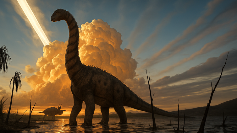 Immagine di I dinosauri prosperavano prima dell'asteroide