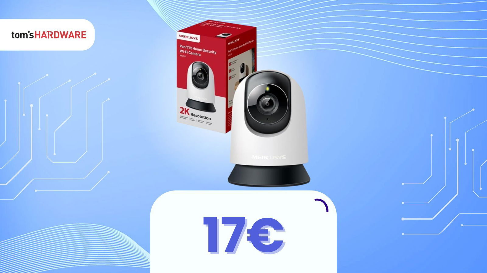 17€ per una telecamera che ti avvisa anche quando il bambino piange