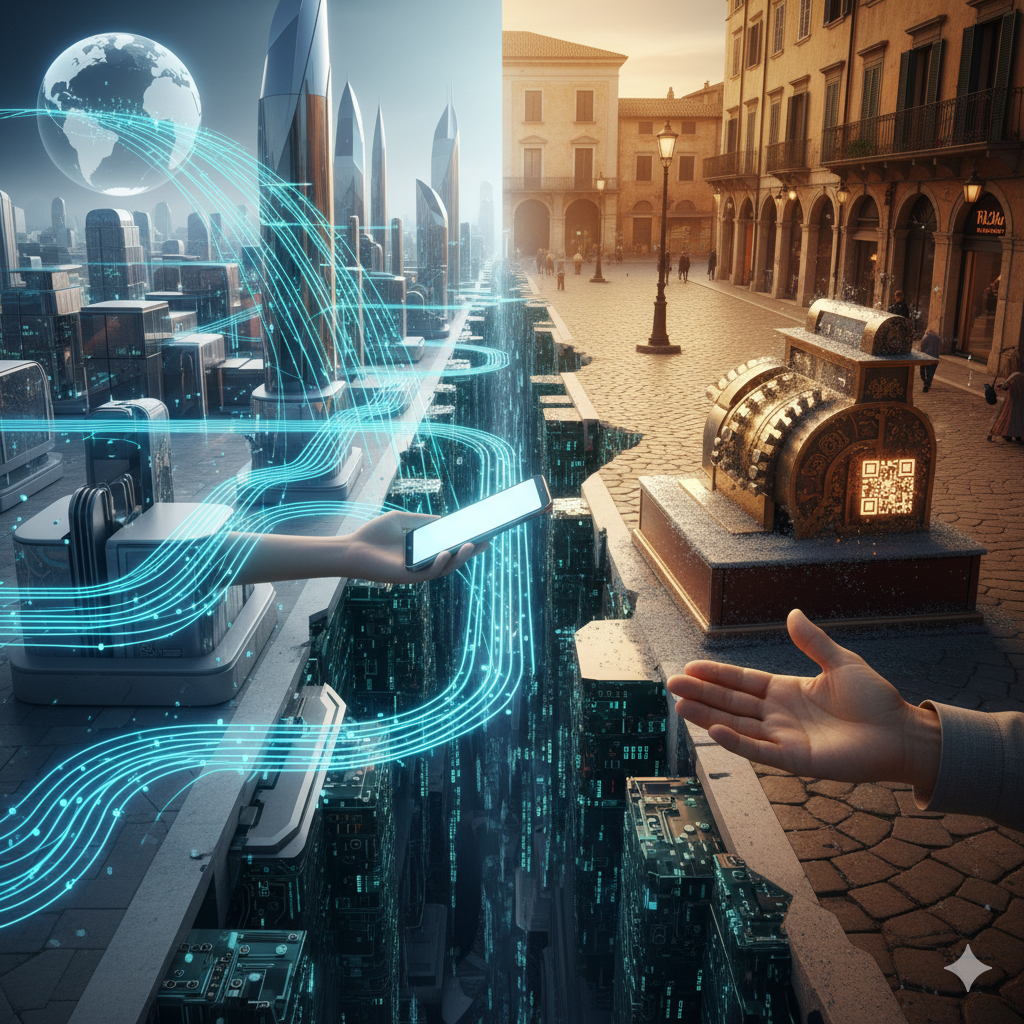 Italia sempre più senza contanti ma le alternative faticano a diffondersi