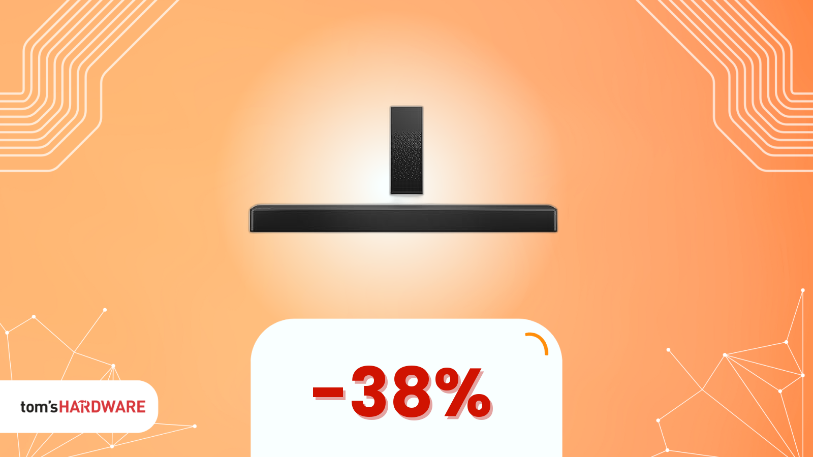 Boom sonoro garantito: Hisense mette il subwoofer e Amazon fa il miracolo del prezzo