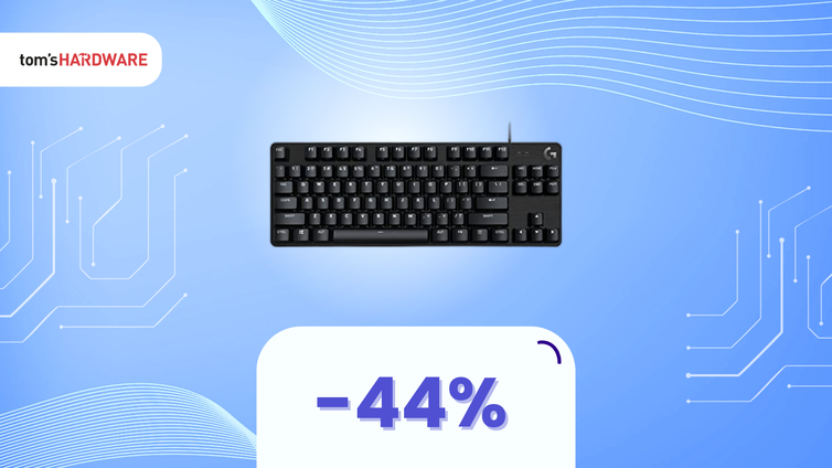 Immagine di Non ti serve il tastierino? Questa tastiera Logitech fa per te e oggi costa meno