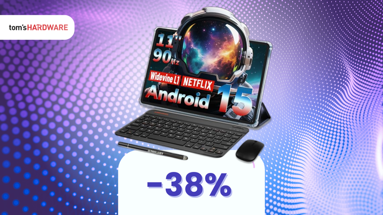 Immagine di TECLAST P50 Tablet 11 pollici Android 15, CHE PREZZO! Su Amazon risparmi il 38%