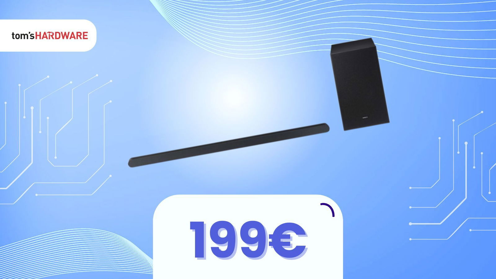Togli la metà e poi altri 100€: così MediaWorld ha scontato la soundbar Samsung