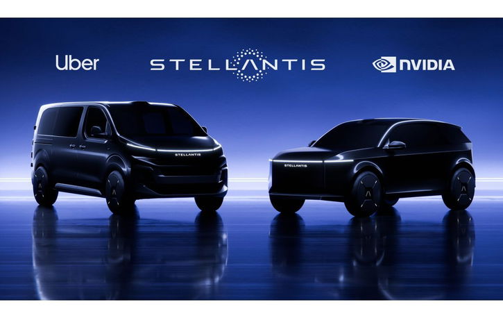 Immagine di Stellantis collabora con NVIDIA e Uber per i robotaxi