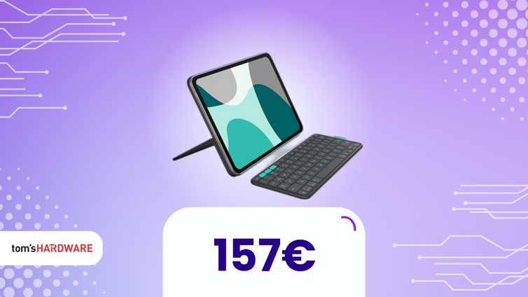 Immagine di L’alternativa Logitech alla custodia Apple per iPad è scontata su Amazon