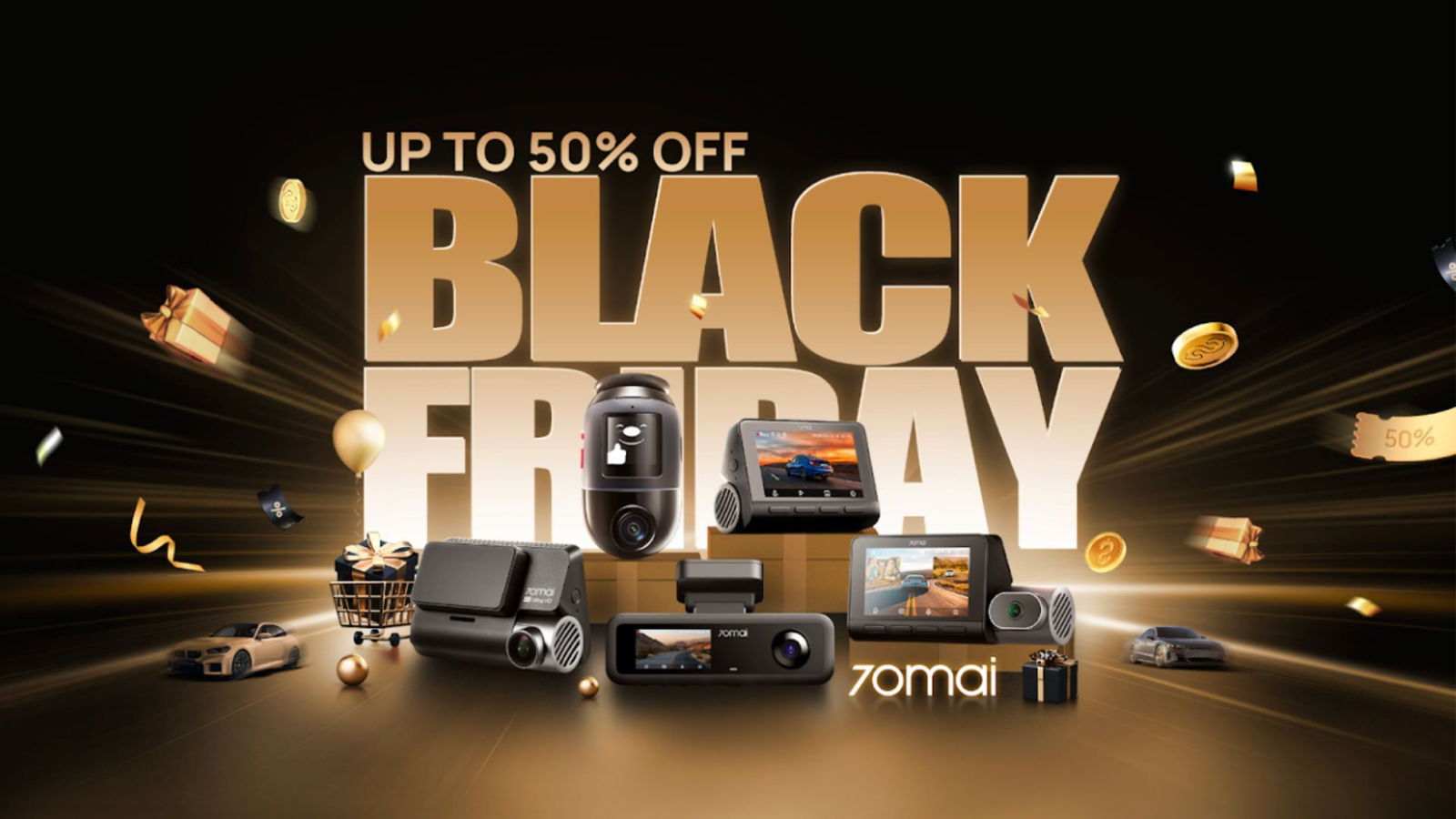 Immagine di 3 dash cam da non perdere questo Black Friday, secondo 70mai