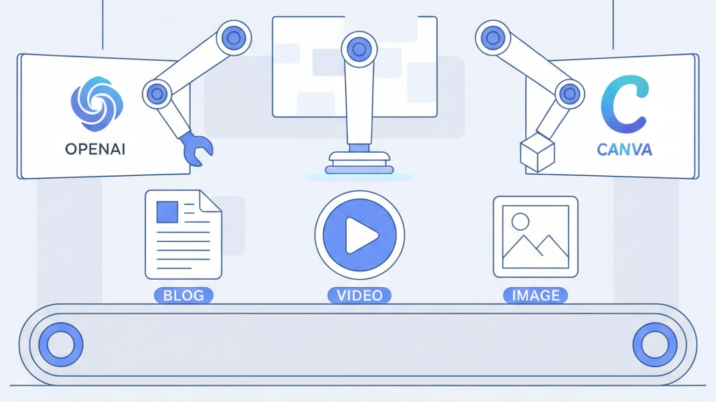 Immagine di 25 strumenti AI per la creazione di contenuti e il marketing
