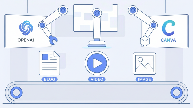 Immagine di 25 strumenti AI per la creazione di contenuti e il marketing