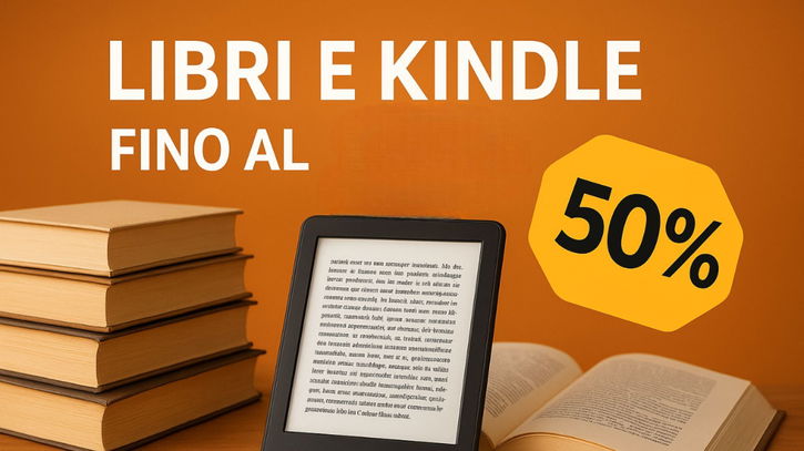 Immagine di Amazon accende la voglia di leggere: libri e Kindle fino al 50% di sconto