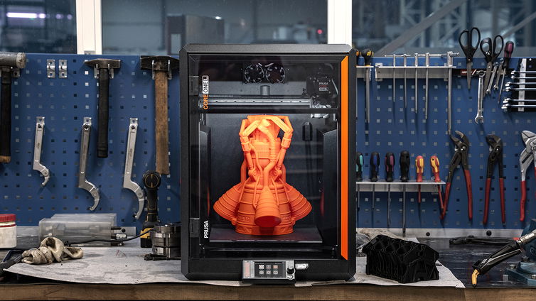 Immagine di Prusa Core One L, la CoreXY si fa più grande e veloce
