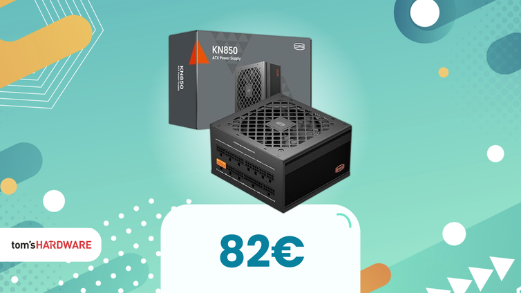 Immagine di L’alimentatore giusto per tutta la tua potenza: 850W modulari a 82€