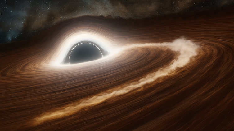 Immagine di Brillamento record da un buco nero supermassiccio