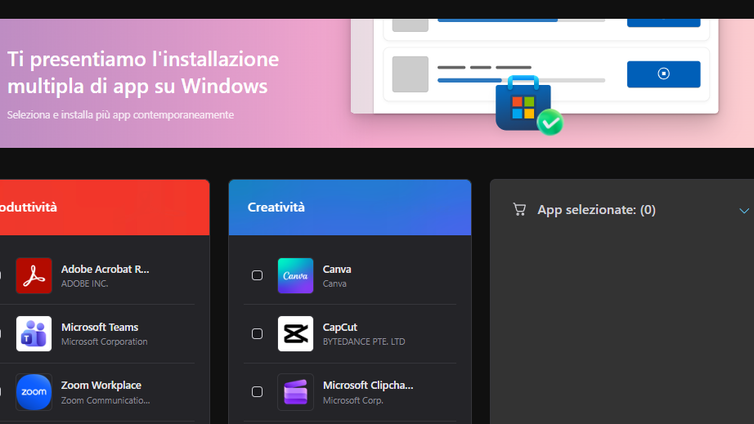 Immagine di Installare più app su Windows ora è questione di secondi