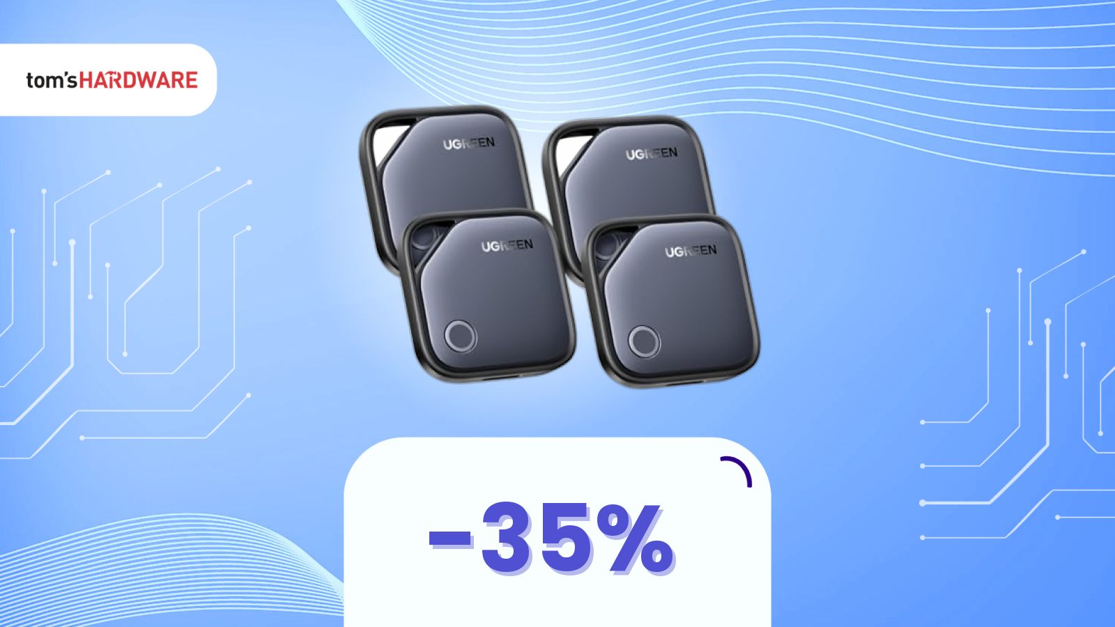 Chi perde tempo, perde l’offerta: 4 smart tag a 28€