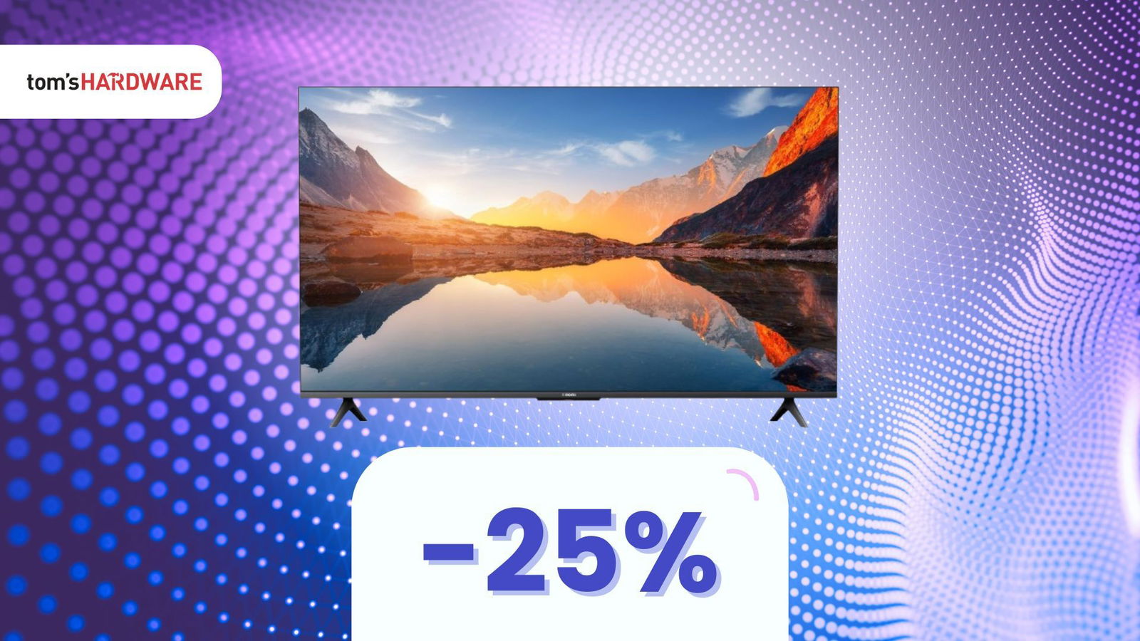 Xiaomi e Amazon si alleano per un super sconto: TV 55" a meno di 300€