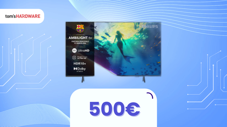 Immagine di Quasi nessuno batte Unieuro sul prezzo di questa TV Philips