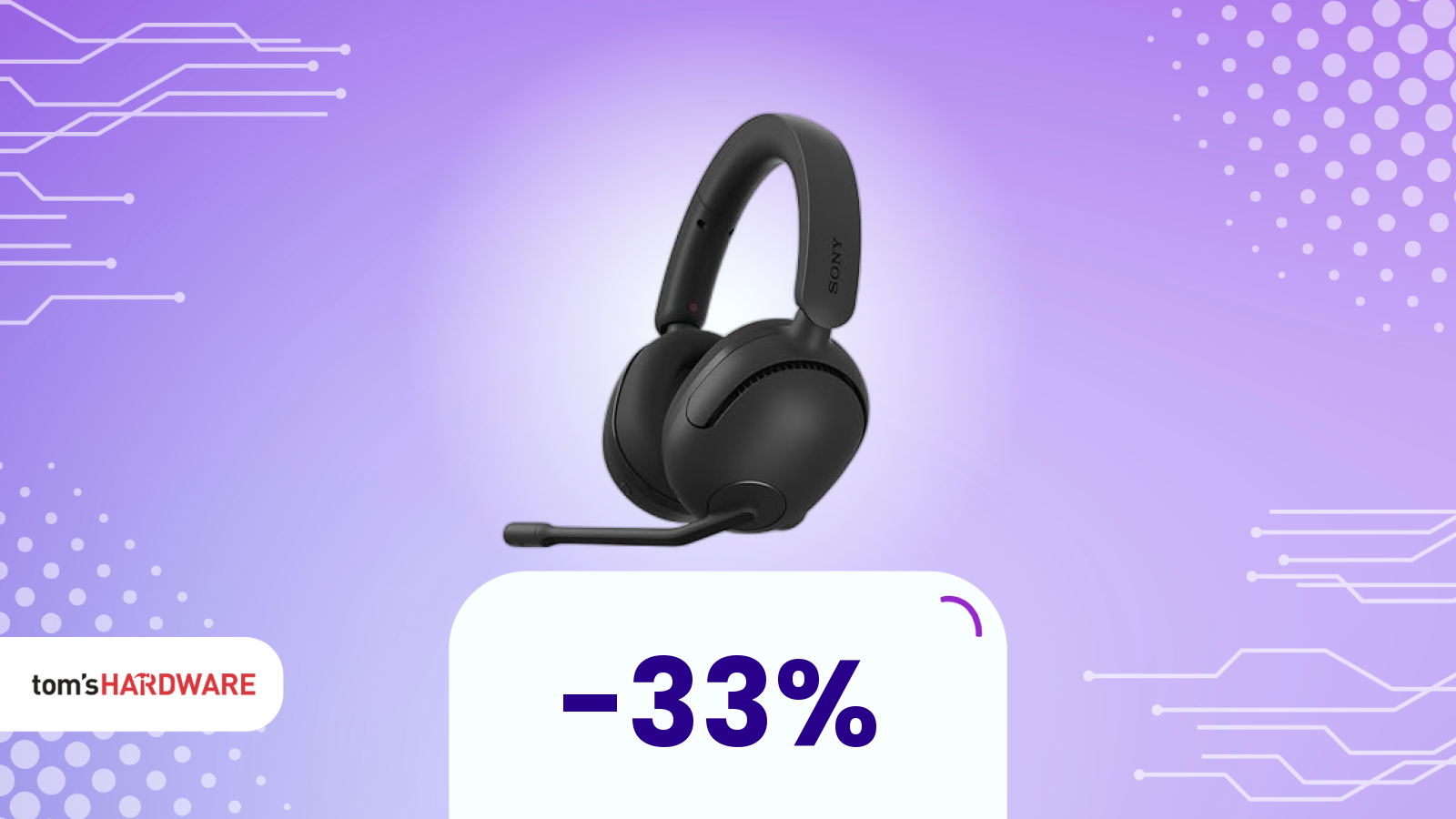Sony INZONE H5 Cuffie Wireless Gaming – Suono Spaziale 360°, Batteria 28 Ore, Microfono AI, Bassa Latenza Per PC E PS5 (Bianco)