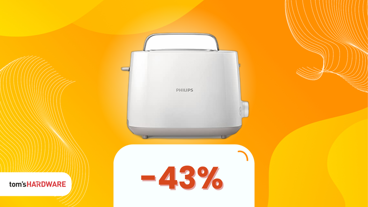 Immagine di Il meglio anche nelle piccole cose: tostapane Philips a -43%