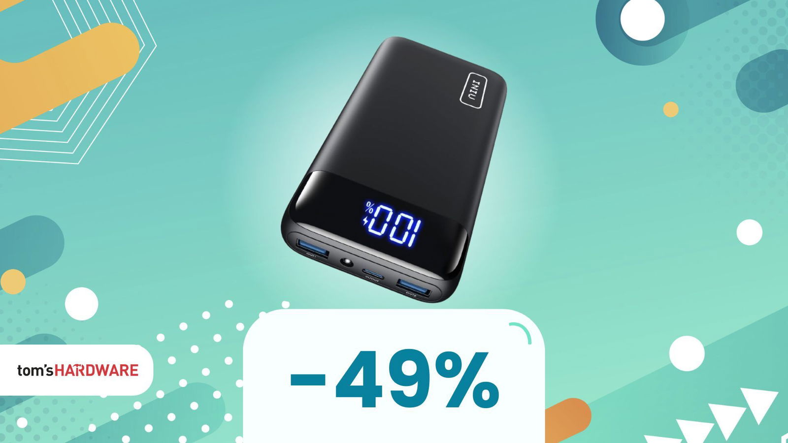 Da 23€ a... meno della metà? La powerbank 20.000mAh dell’affare del giorno