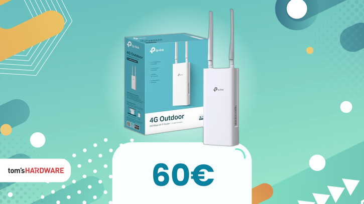 Immagine di Stai pensando al router sul balcone? Questo modello è perfetto e scontato