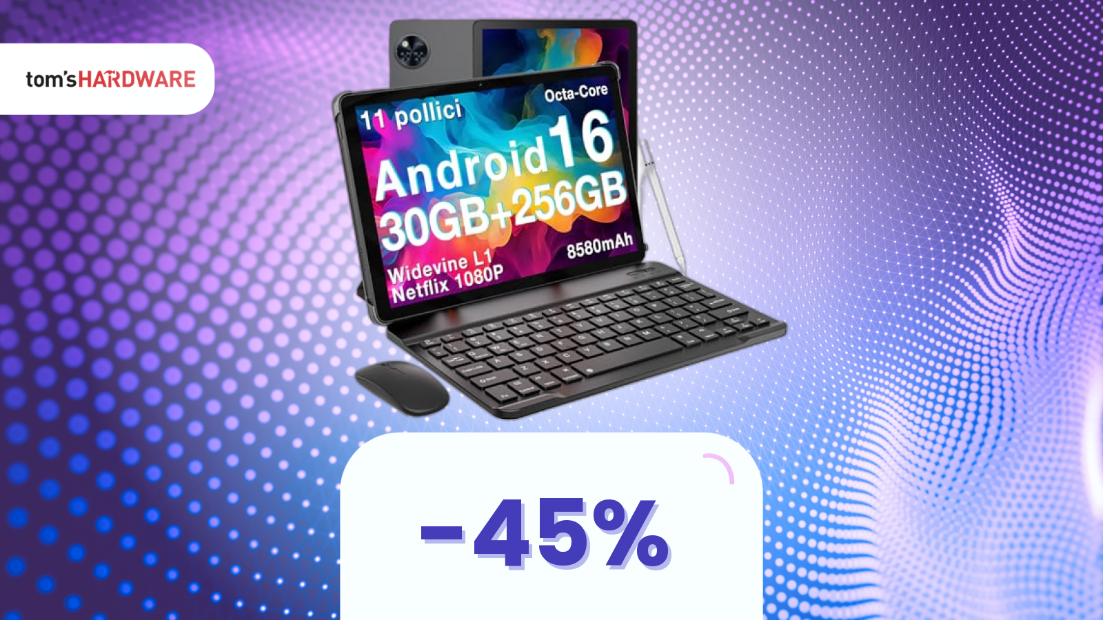 150€ e hai tutti gli accessori che i tablet più costosi non offrono